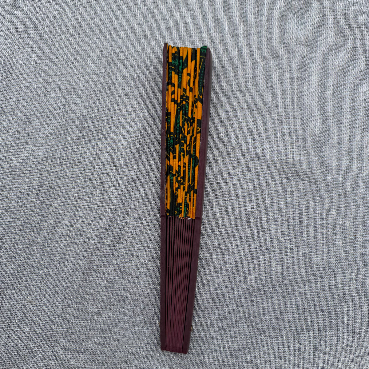 Ăventail en wax & bois