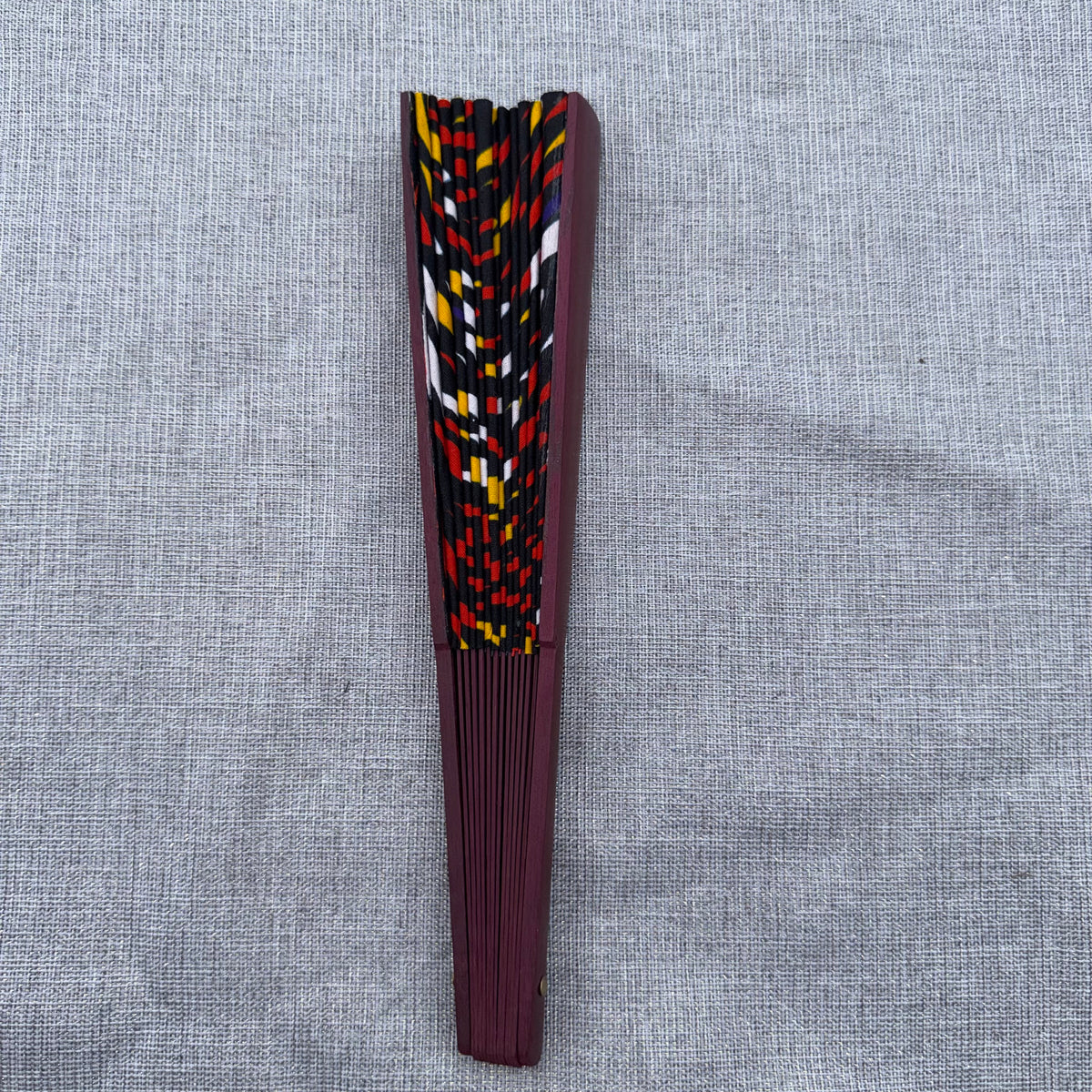 Ăventail en wax & bois