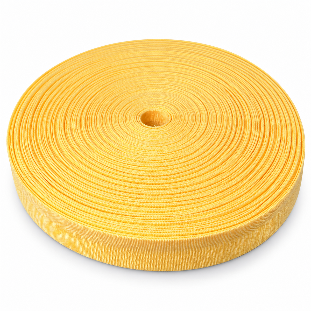 Rouleau biais coton - jaune pâle