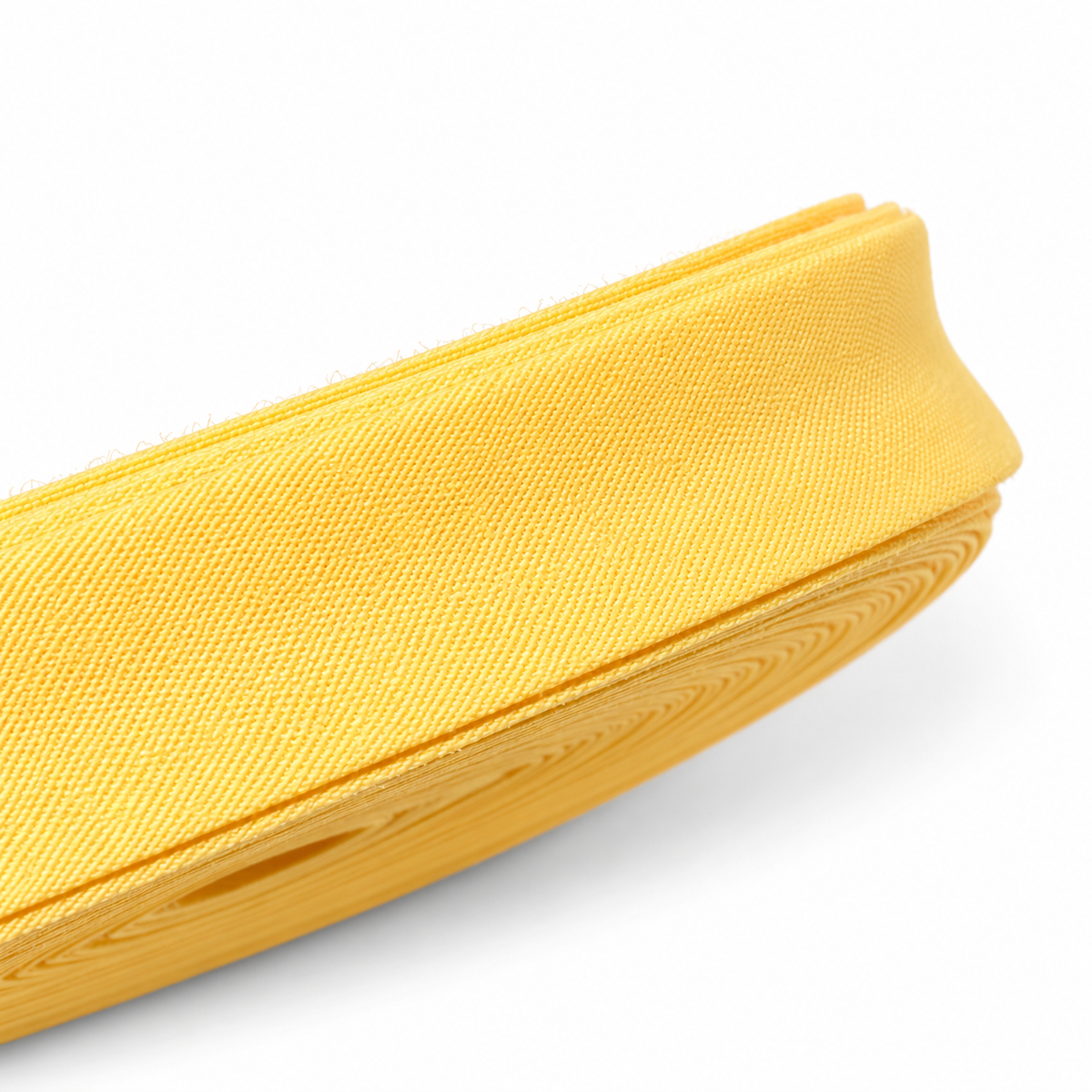 Rouleau biais coton - jaune pâle