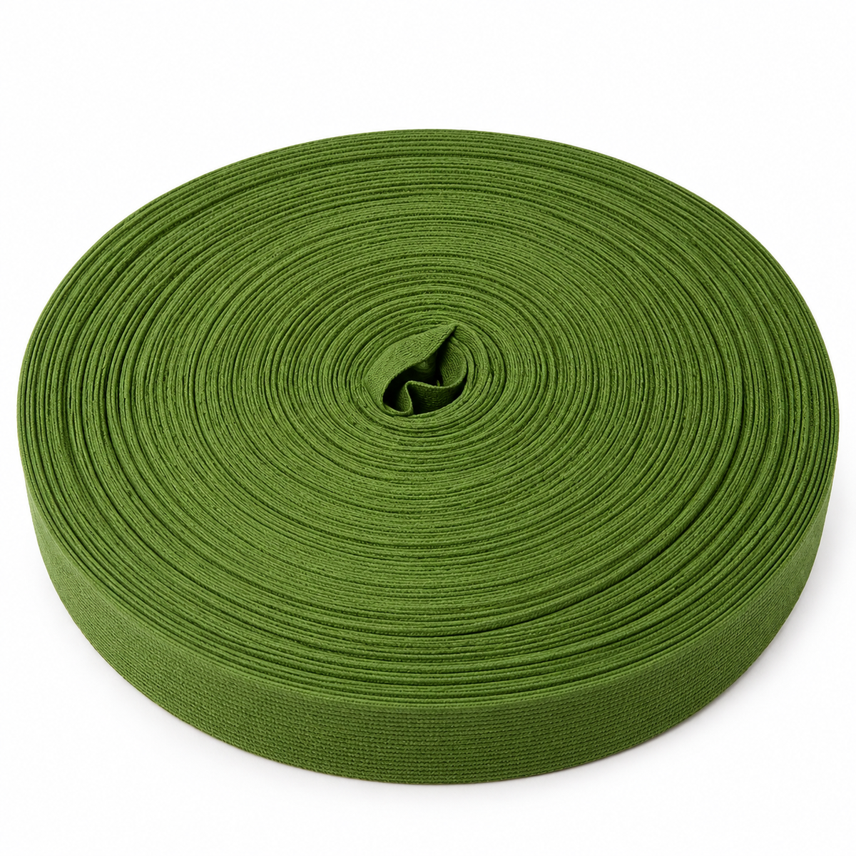 Rouleau biais coton - kaki
