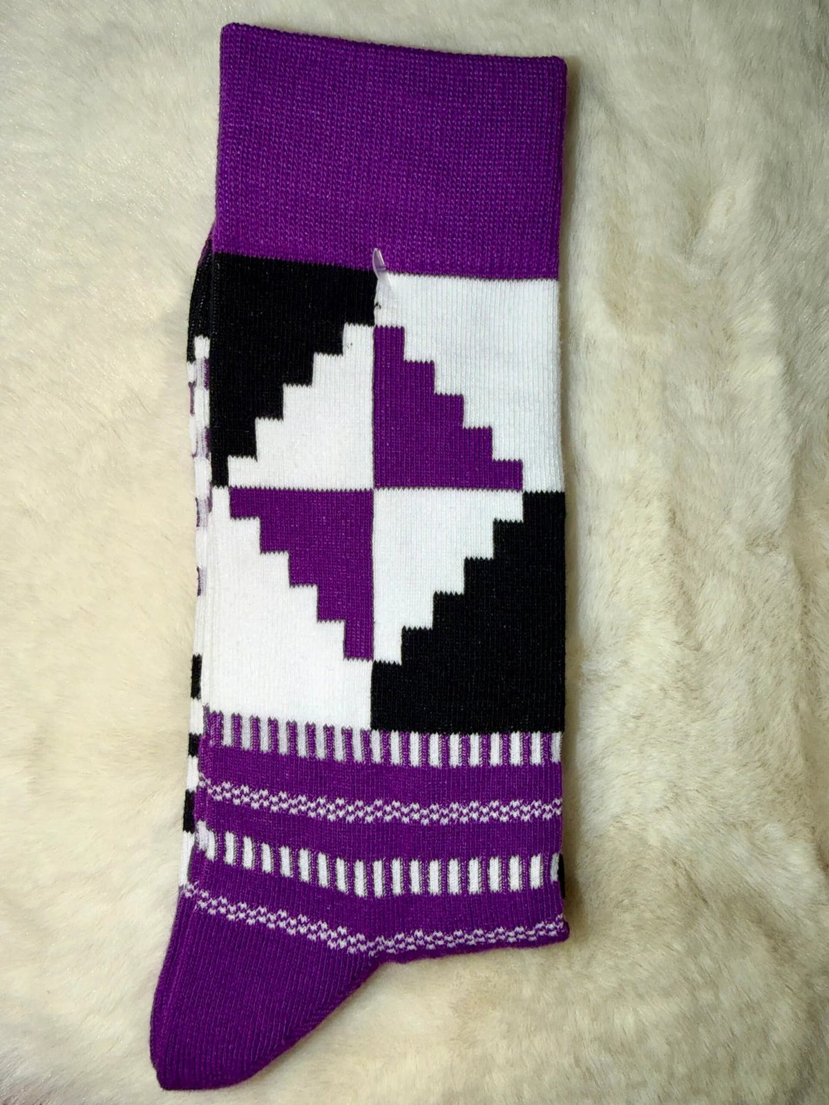 Chaussettes aux motifs africains