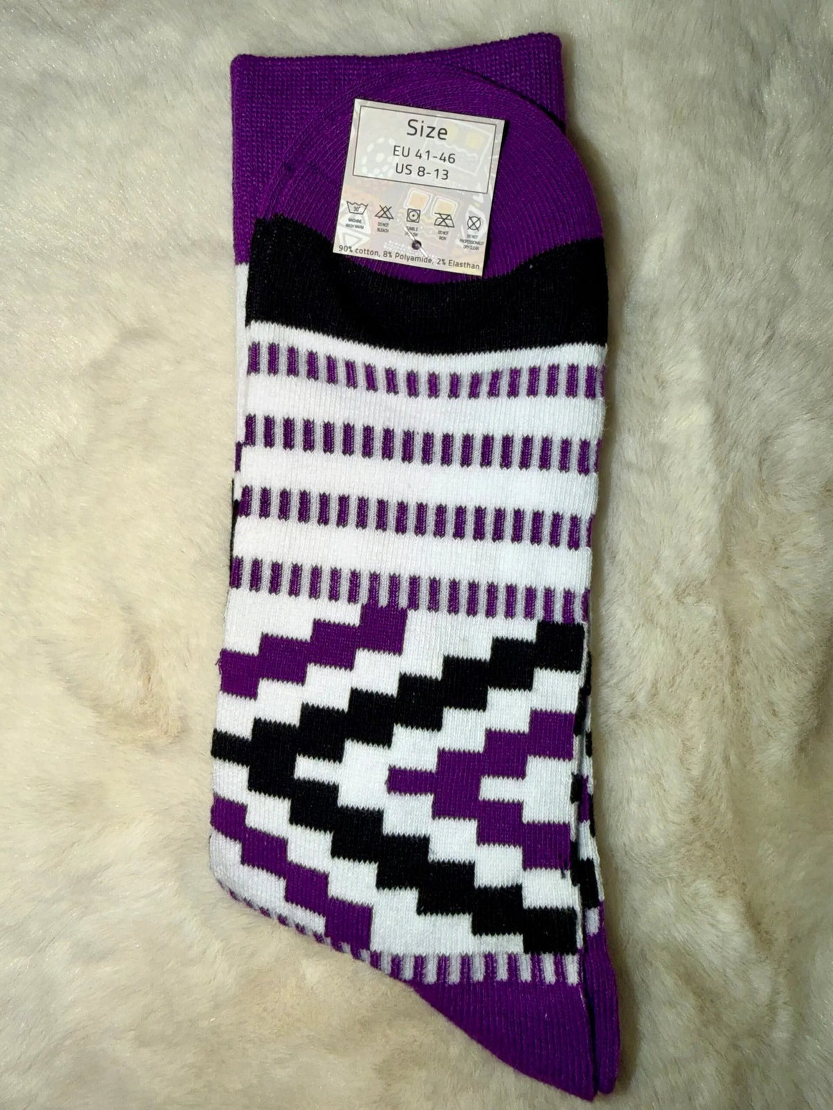 Chaussettes aux motifs africains